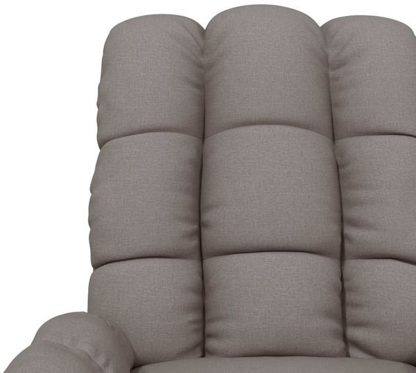 vidaXL Relaxsessel Taupe Stoff [289804] Bild 6