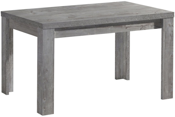 Kulissentisch >Monzi< (ausziehbar) in beton - 120x78x80cm (BxHxT)