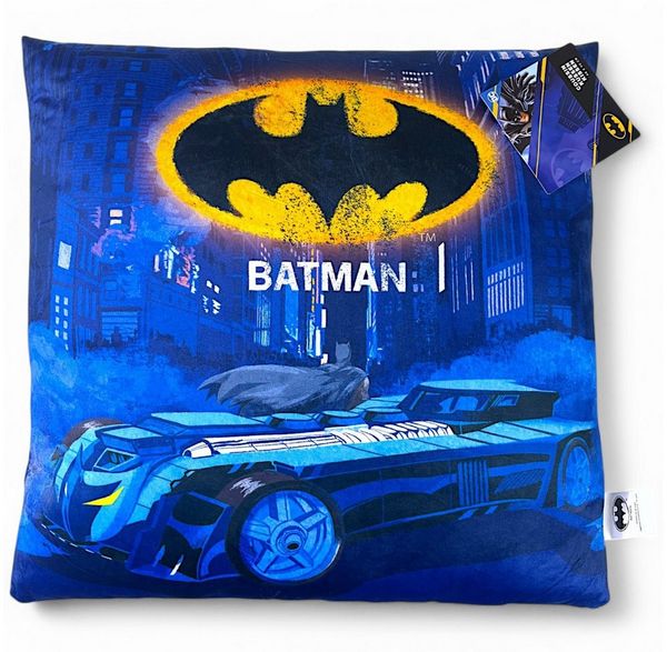 Batman Dekokissen DC Comics, Zimmerdeko - Kuschelkissen 40 x 40 cm
