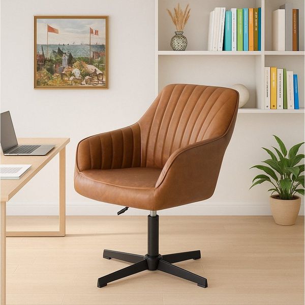 ANYSUN Bürostuhl Ergonomisch Homeoffice Stuhl, Drehstuhl ohne rollen (1 St), höhenverstellbarer, bis 135 kg