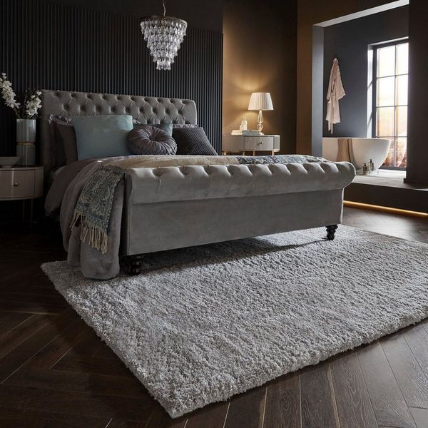 FLAIR RUGS Hochflor-Teppich Feather, rechteckig, Höhe: 40 mm