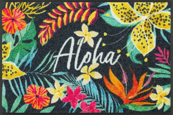 wash+dry by Kleen-Tex Fußmatte Aloha, rechteckig