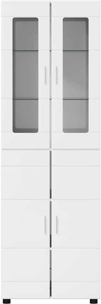 vidaXL Highboard FLORIN Hochglanz Weiß 60 x 35 x 182 cm Holzwerkstoff 3397918 Bild 6