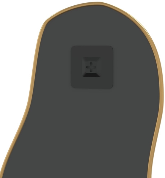 vidaXL Wandspiegel Golden 80x35 cm 348261 Bild 4