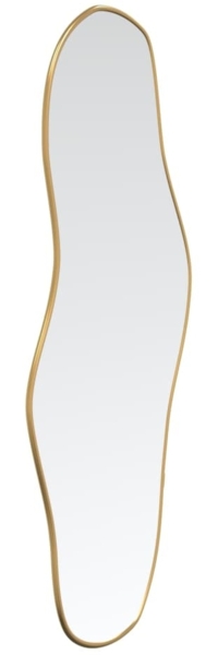 vidaXL Wandspiegel Golden 80x35 cm 348261 Bild 2