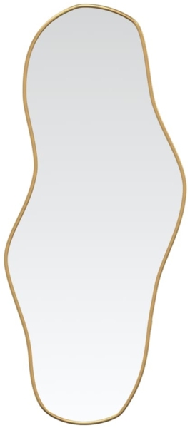 vidaXL Wandspiegel Golden 80x35 cm 348261 Bild 1