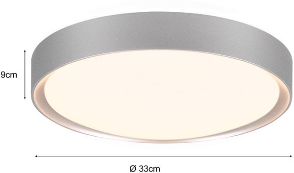 Trio LED Deckenleuchte RL175, Deckenlampe Badleuchte IP44, inkl. Leuchtmittel Bild 4