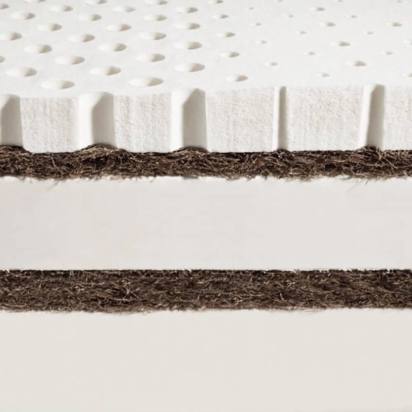 Latexmatratze Coco Aloe Vera 120x200 - Höhe 20 cm - Härtegrad H3 fest - 120x200x20 Bild 4