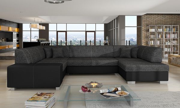 Wohnideebilder Havana Dunkelgrau Ecksofas & Eckcouches Hv03