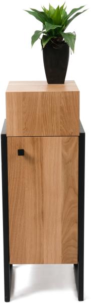 Beistellschrank >Bolzano< (BxHxT: 30x80x30 cm) in Wildeiche - 30x30 (BxT) Bild 8