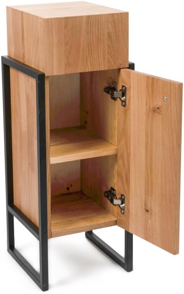 Beistellschrank >Bolzano< (BxHxT: 30x80x30 cm) in Wildeiche - 30x30 (BxT) Bild 6