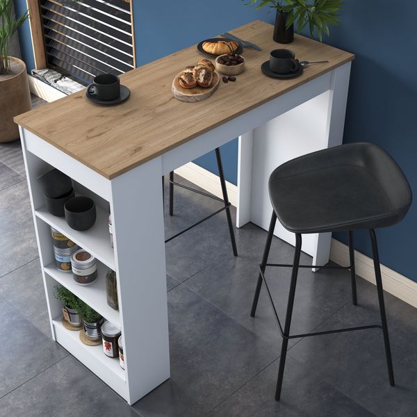Skye Decor Couchtisch 100% MELAMINE COATED PARTICLE BOARD, 100 cm x 50 cm x 120 cm N1806