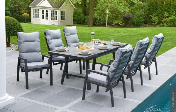 LC Garden »Bondino« Dining 6er Set Positionsstuhl