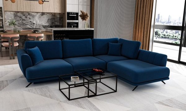 Lagos Ecksofa mit Schlaffunktion und Stauraum - Stilvoll und Komfortabel