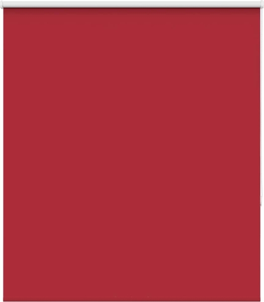 vidaXL Verdunkelungsrollo Rot 125x150cm Stoffbreite 121,6cm Polyester 4011783