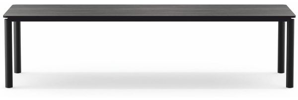 Casa Padrino Luxus Esstisch Schwarz 300 cm - Luxus Esszimmer Möbel