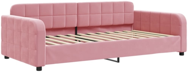 vidaXL Tagesbett Rosa 100x200 cm Samt 354068