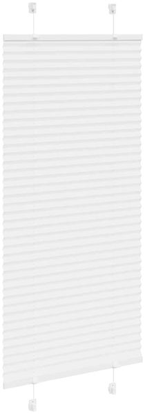 vidaXL Plissee Weiß 65x100 cm Stoffbreite 64,4 cm Polyester 4015476 Bild 3