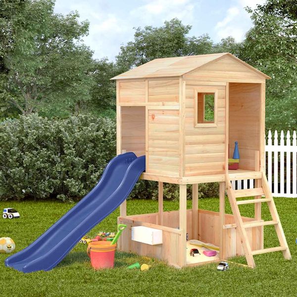 vidaXL Spielturm Massivholz Tanne 3376141