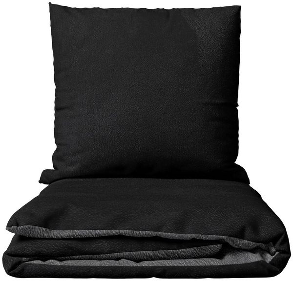 Leonado Vicenti Bettwäsche Winter flauschig warm, Fleece, 2 teilig, Thermofleece kuschelig weich, Einfarbig