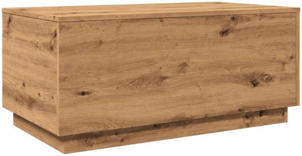 vidaXL Couchtisch mit LED-Leuchten Artisan-Eiche 90x50x40 cm 857723 Bild 2