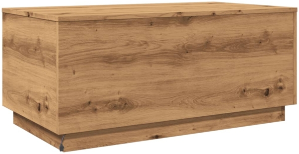 vidaXL Couchtisch mit LED-Leuchten Artisan-Eiche 90x50x40 cm 857723 Bild 8