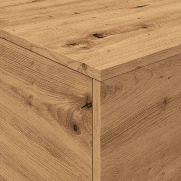 vidaXL Couchtisch mit LED-Leuchten Artisan-Eiche 90x50x40 cm 857723 Bild 9