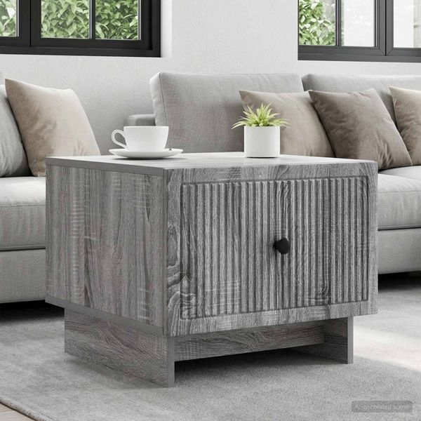 vidaXL Couchtisch Graues Sonoma 49 x 50 x 40 cm Holzwerkstoff 894051