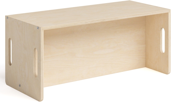 Bellabino 'Aki' 2in1 Wendebank und Tisch, natur unbehandelt, Birke Sperrholz, 3 Sitzhöhenstufen Bild 11