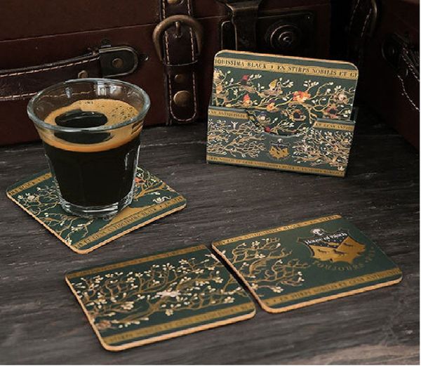 Cinereplicas Getränkeuntersetzer Harry Potter Untersetzer Set Black Family, 4-tlg.