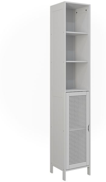 Hochschrank Liora Weiß 30 x 170 cm mit 1 Tür Vicco