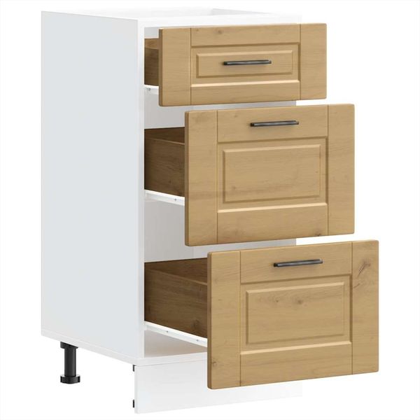 vidaXL Küchenunterschrank Porto Artisan-Eiche Holzwerkstoff 854229 Bild 5