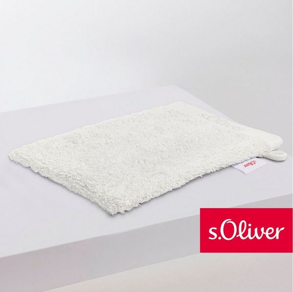 s.Oliver Waschhandschuh s.Oliver, Premium Qualität, 600 gr/m², auch als Sets erhältlich, Walkfrottier (1-St), große Farbauswahl, auch als Duschtuch, Handtuch, Gästetuch