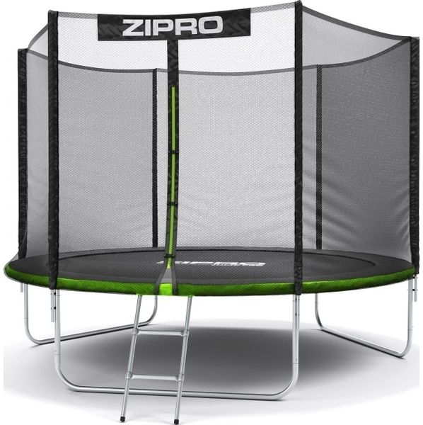 Zipro Jump Pro Gartentrampolin mit 10FT 312cm Outdoor-Netz + Schuhsack GRATIS!