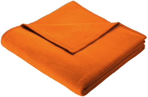Biederlack Wohndecke Thermosoft|150x200 cm| orange