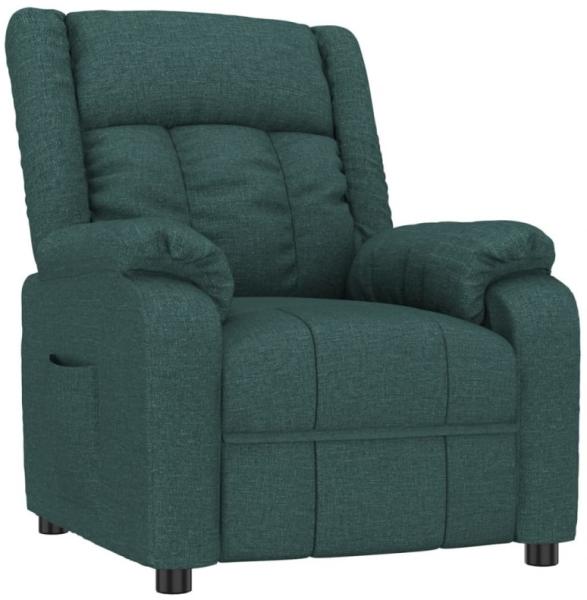 vidaXL Relaxsessel Dunkelgrün Stoff 348114