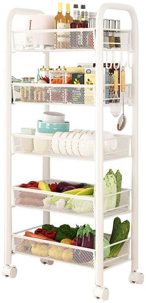 GarveeMore Standregal 1 Metall Küche Rack Haushalt Bodenstehende Multi-Layer