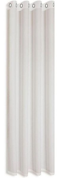 Gerster Vorhang Ilia (1 St), Ösen, transparent, Wirkware, HxB: 235x140, klasischer Uni Ösenschal