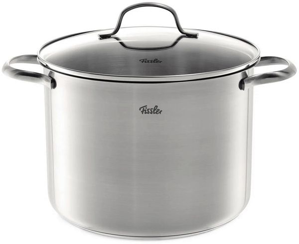 Fissler Kochtopf San Francisco mit Glasdeckel, Edelstahl 18/10, 24 cm, 040-113-24-000
