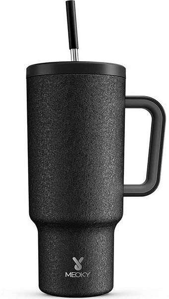 Fine Life Pro Thermobecher extra groß - Dichteschutz, doppelwandig isoliert für Warmes/Kaltes, Mit komfortabler Grip - Ideal für Alltag, Outdoor & Reisen