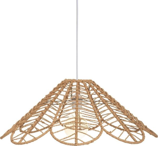 Atmosphera Créateur d'intérieur Pendelleuchte Hängeleuchte FOLK, Metall, 58 cm, Leuchte mit Dekofunktion, ohne Leuchtmittel