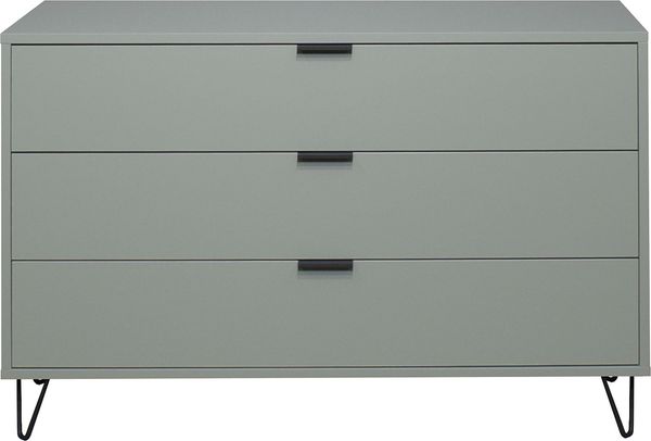 Kommode Erna 119x45x82 Pinie Green matt Lack 14716-D