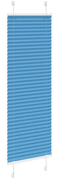 vidaXL Plissee Blau 40x150 cm Stoffbreite 39,4 cm Polyester 4015182 Bild 3