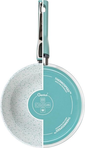 Genius Cerafit Revolution Pfannen Set 2-tlg. 28cm + 1 Glasdeckel 06454