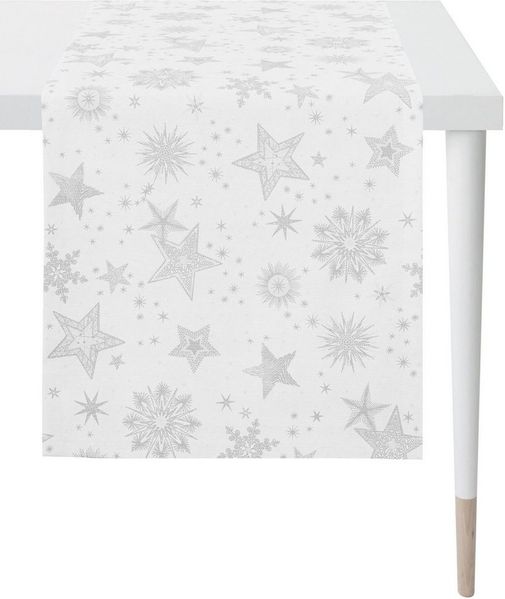 APELT Tischläufer 9602 CHRISTMAS ELEGANCE, Weihnachtsdeko, Weihnachten (1-tlg), Lurex-Jacquardgewebe
