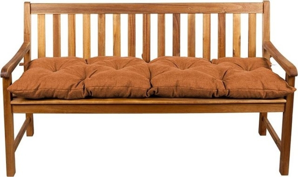 Gutekissen® Bankauflage Stuhlkissen Hollywoodschaukel Garten LS (100x30, Orange) Bild 2