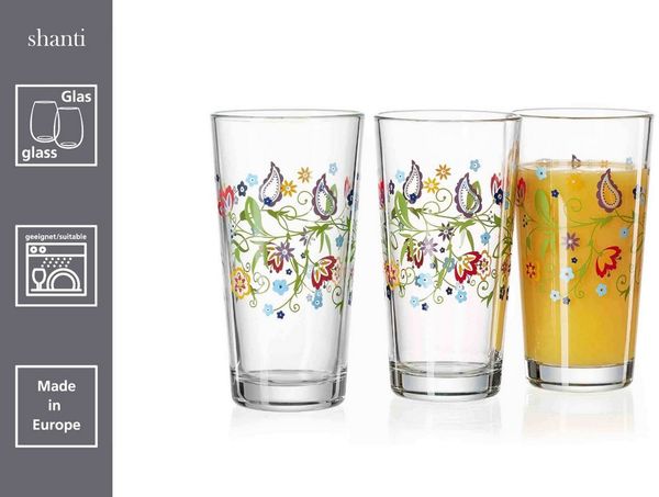 Ritzenhoff & Breker SHANTI Trinkglas 380 ml 6er Set