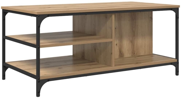 vidaXL Couchtisch Artisan-Eiche 100 x 50 x 45 cm Holzwerkstoff 886241