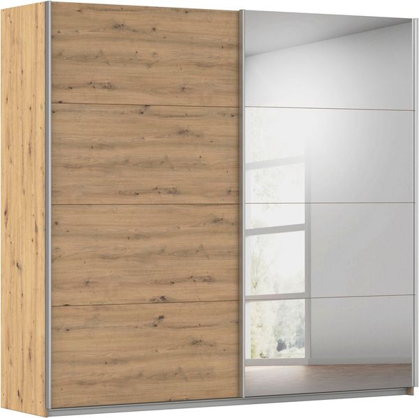 rauch Schwebetürenschrank Kleiderschrank Schrank Garderobe Schlafzimmerschrank CORTONA (erhältlich in Breite: 136/181/203/226/271/315/360 cm, Höhe: 210/229 cm) in 3 Ausstattungen BASIC/CLASSIC/PREMIUM (SOFT-CLOSE) MADE IN GERMANY