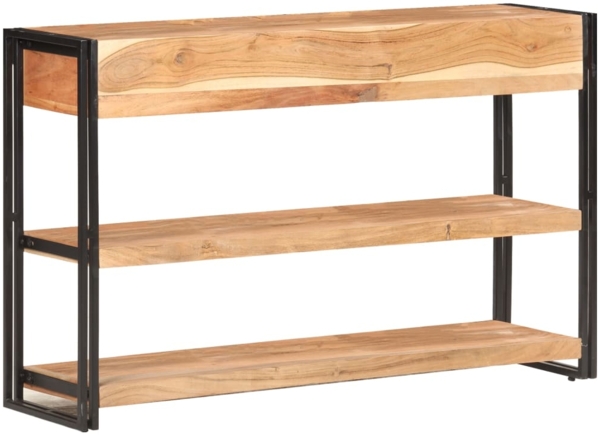 vidaXL Sideboard 120x30x75 cm Akazie Massivholz 321803 Bild 5